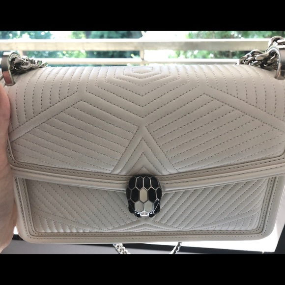 Bulgari Serpenti Diamond Blast Shoulder Bag - Picture 10 of 16